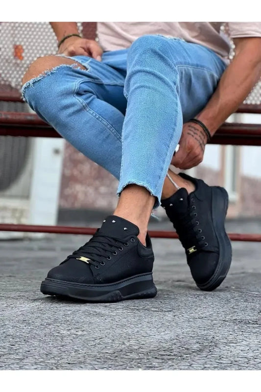 Co- wg501 kömür erkek yüksek taban ayakkabı