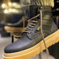 Man > shoes boots kn- yüksek taban bot 230 siyah (krep taban)