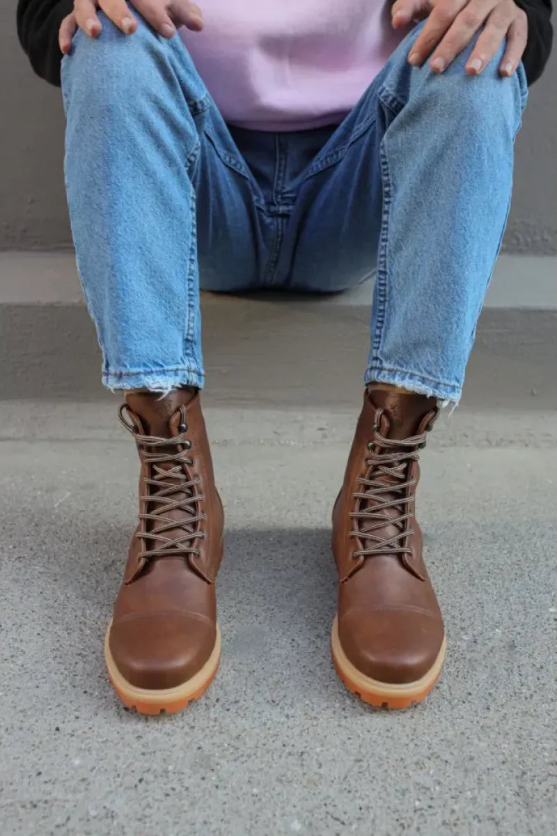 Man > shoes boots kn- yüksek taban ayakkabı b-022 taba