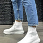 Man > shoes boots kn- yüksek taban ayakkabı 111 beyaz