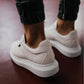 Man > shoes sneakers kn- yüksek taban günlük ayakkabı 042 beyaz