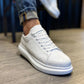 Kn- yüksek taban günlük ayakkabı 044 kapi̇tone beyaz / man > shoes > sneakers